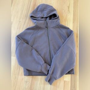Lululemon Scuba Oversized Full Zip Dusky Lavender